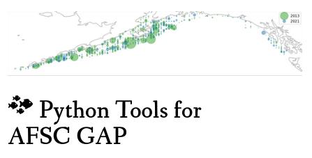 Python Tools for AFSC GAP