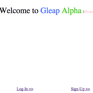 Screenshot from the gleap alpha site which helped in volunteer coordination