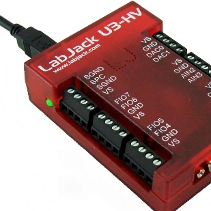 A picture of a LabJack device