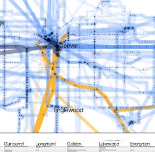 Snapshot from the Colorado transit visualization