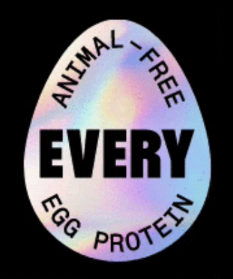 EVERY logo with text all protein no animal.